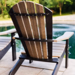 Classic Adirondack chair detail