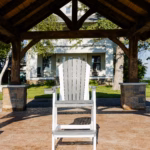 Adirondack chair in outdoor setting