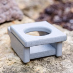 Poly lumber cup holder accessory
