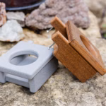 TimberCraft Poly outdoor cup holder detail