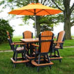 Square Bar Table Set