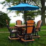 Square Bar Table Set