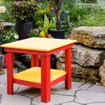 Durable outdoor coffee table design