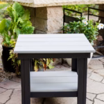 Square outdoor coffee table design
