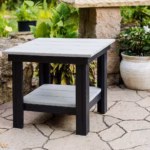 Durable outdoor coffee table design