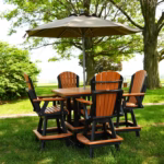 Square Bar Table Set