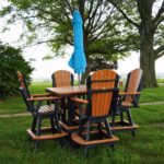 Square Bar Table Set