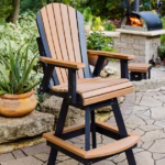 Adirondack Swivel Bar Chair