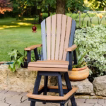Adirondack Swivel Bar Chair