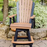 Adirondack Swivel Bar Chair