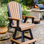 Adirondack Swivel Bar Chair