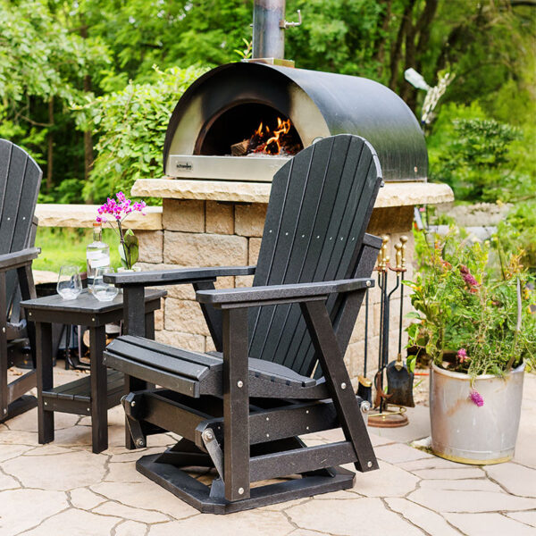 Swivel-Glider-shown-in-Black-out