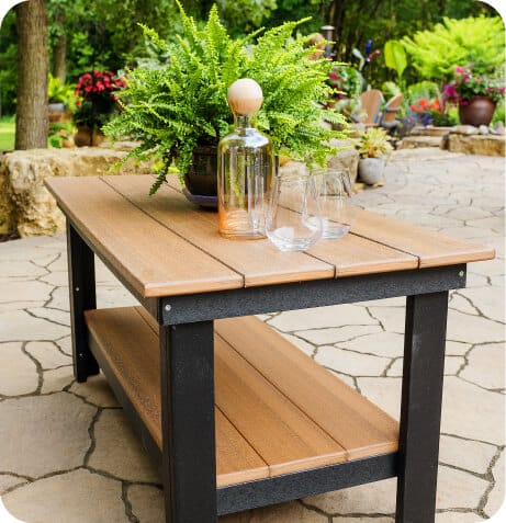 External Timber Table Timber Craft Poly Tables: Outdoor Furniture for Your Patio