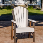 Durable poly lumber Adirondack chair