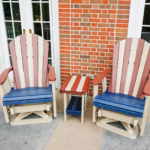 Adirondack Swivel Glider Set