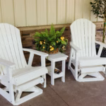 Adirondack Swivel Glider Set